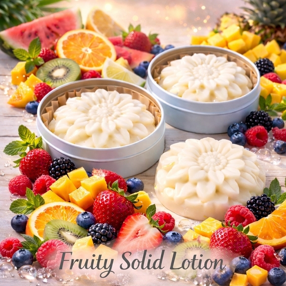 Hand Crafted Other - Fruity Solid Summer Lotion 3.5oz Bar -Assorted Scents Available